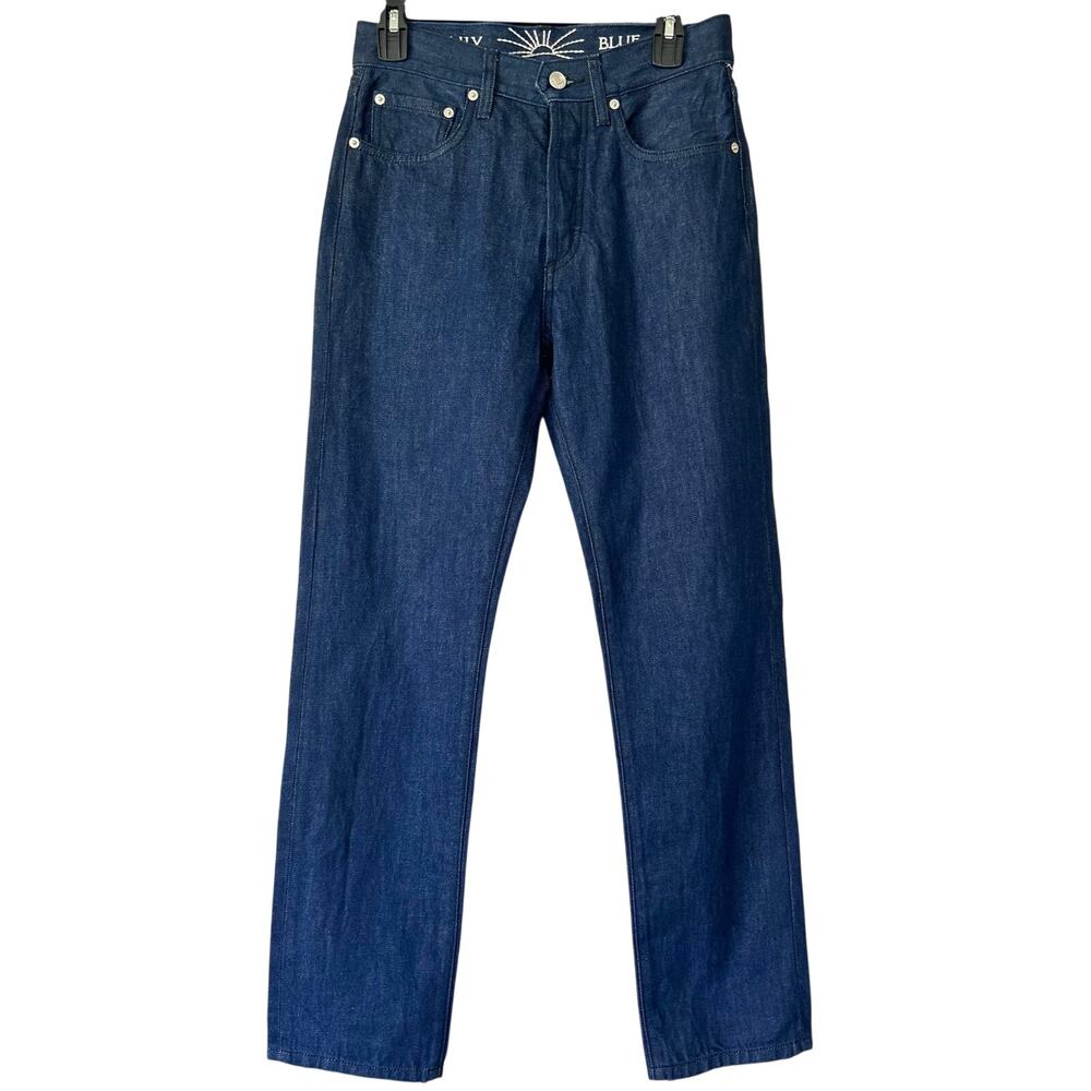 Daily Blue Jeans boost Straight Leg Dark Wash Eco Denim High Rise Size 26